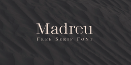Free Modern Serif Font Madreu