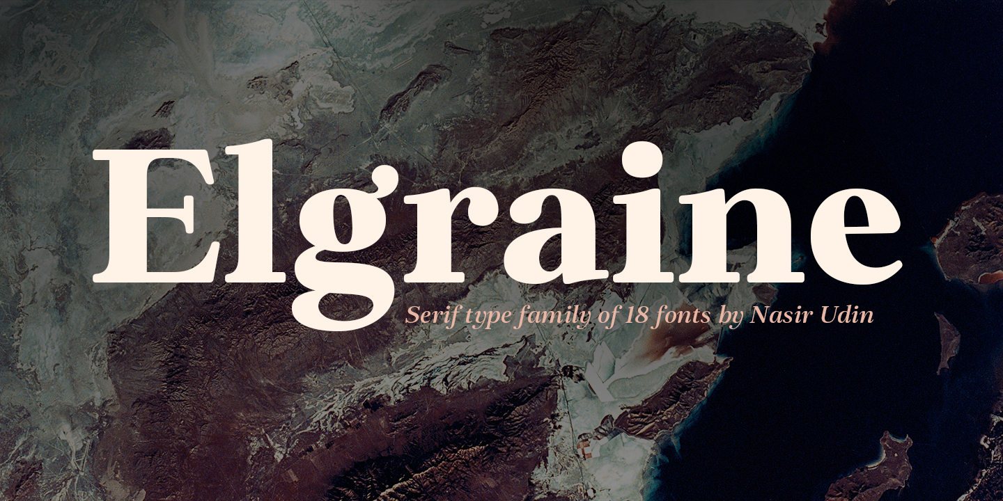 Elgraine Serif Fonts
