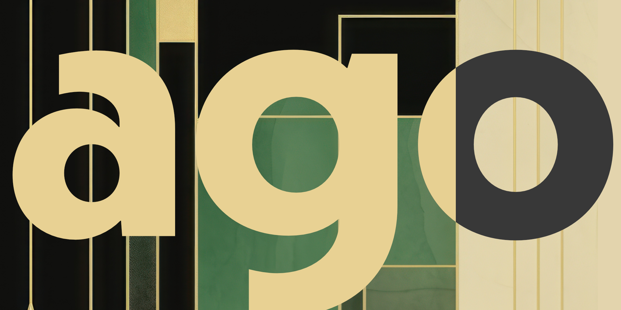 porito art deco font
